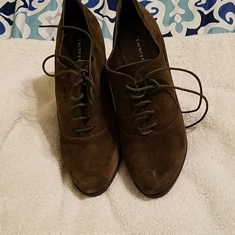 Suede Booties - Picture 2 of 4